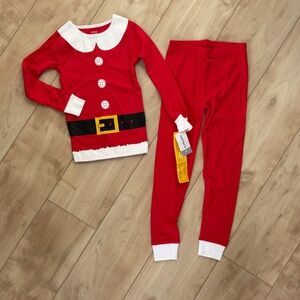 Carters Red Santa Pajama Set Size 5